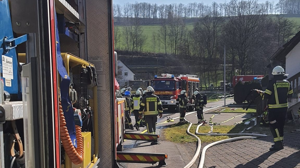 FW Drolshagen: Brand in einem Wohnhaus - Foto: presseportal.de