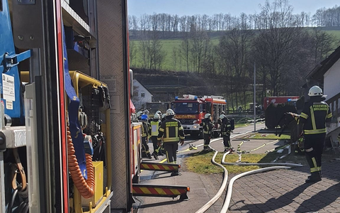 FW Drolshagen: Brand in einem Wohnhaus - Foto: presseportal.de