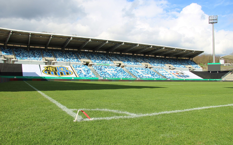 Im Ludwigsparkstadion in Saarbrücken soll das DFB-Pokalspiel zwischen dem 1. FC Saarbrücken und Borussia Mönchengladbach stattfinden. - Foto: Katja Sponholz/dpa