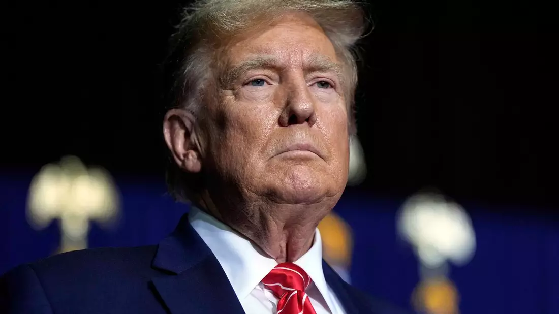 Ist gegen ein Tiktok-Verbot: Der frühere US-Präsident Donald Trump. - Bild: Mike Stewart/AP/dpa
