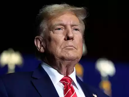 Ist gegen ein Tiktok-Verbot: Der frühere US-Präsident Donald Trump. - Foto: Mike Stewart/AP/dpa