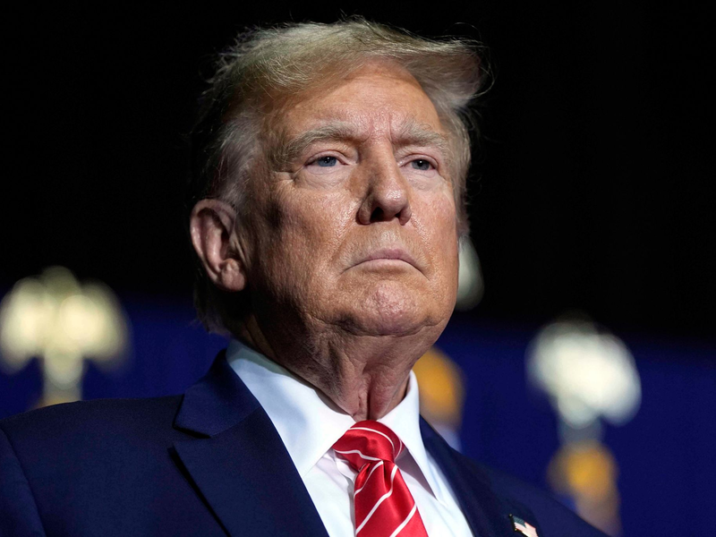 Ist gegen ein Tiktok-Verbot: Der frühere US-Präsident Donald Trump. - Foto: Mike Stewart/AP/dpa