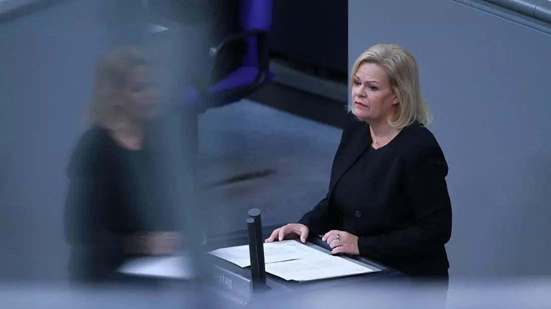 Nancy Faeser (Archiv) - Bild: über dts Nachrichtenagentur