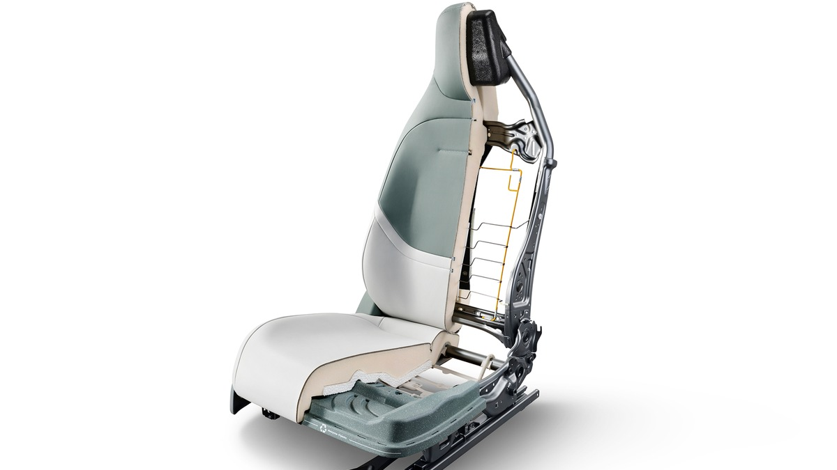 Kohlenstoffarmer Sitz ist ein Meilenstein in Yanfengs Nachhaltigkeitsstrategie / Yanfeng präsentiert ein neues Sitzkonzept, das den CO2-Fußabdruck des Produkts reduziert - Foto: presseportal.de