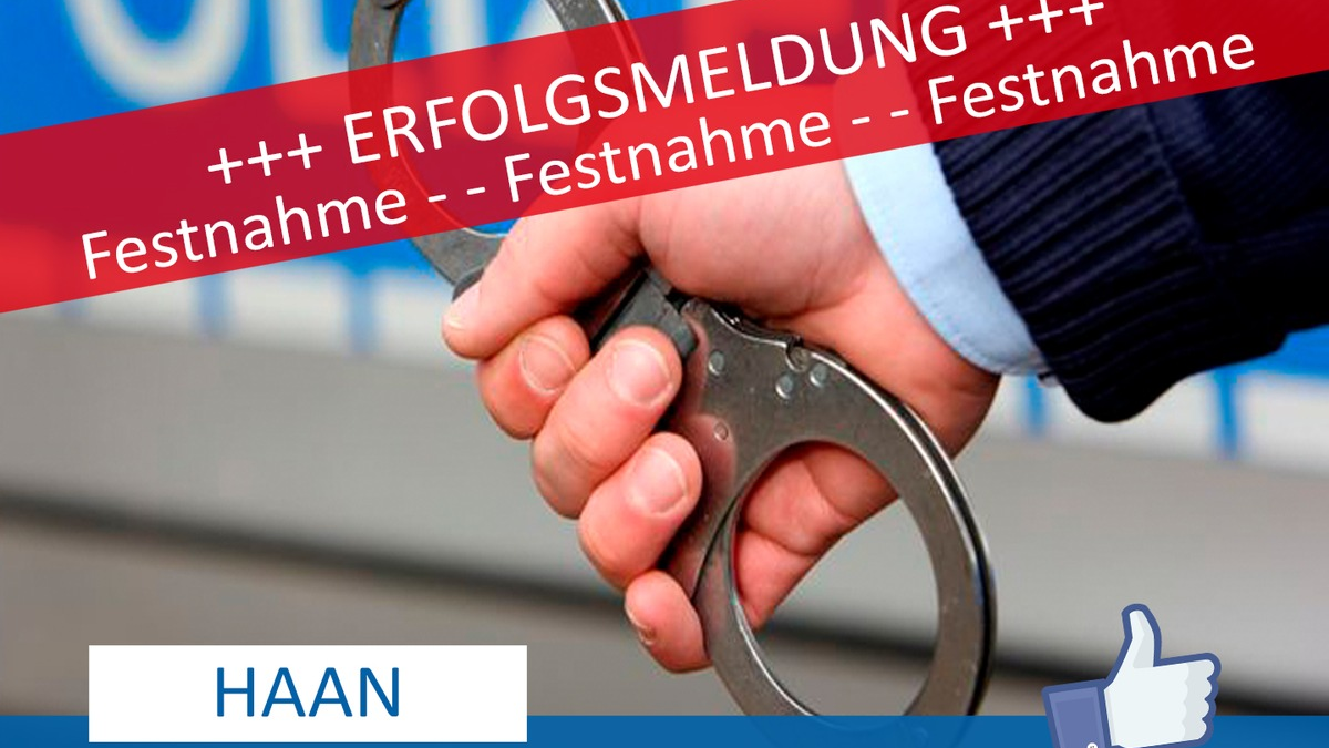 POL-ME: Erfolgsmeldung: Raub auf Getränkehandel aufgeklärt - Haan - 2403048 - Foto: presseportal.de