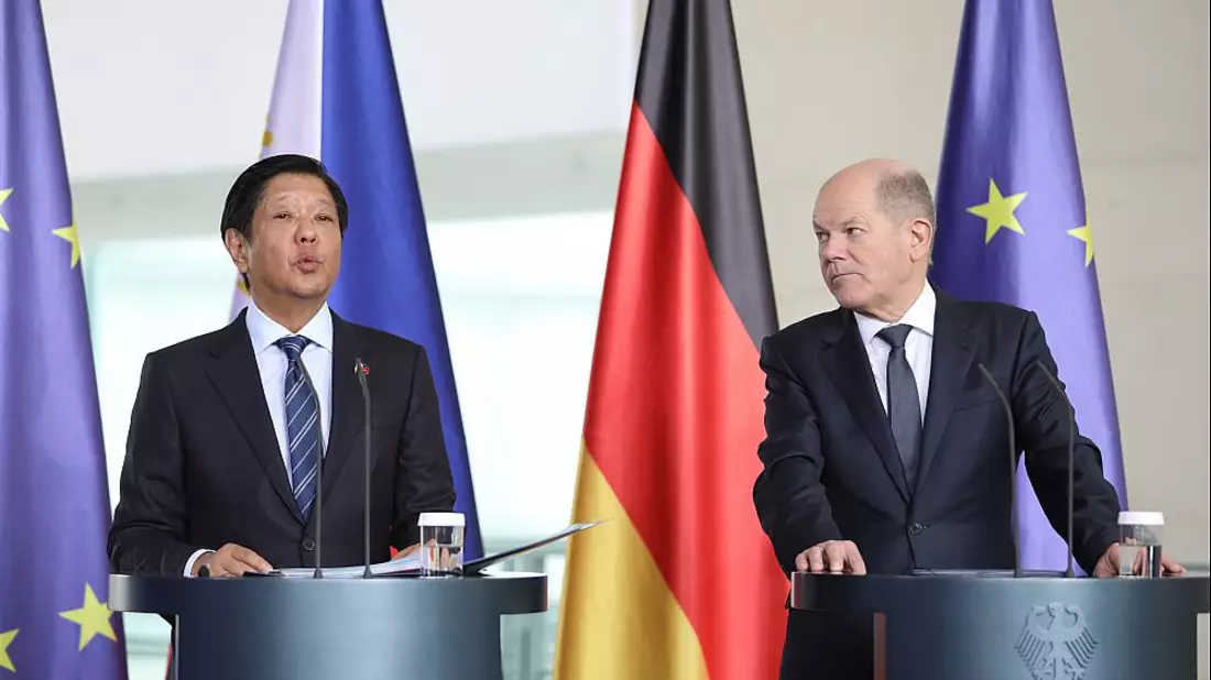 Ferdinand Marcos Jr. und Olaf Scholz am 12.03.2024 - Bild: über dts Nachrichtenagentur