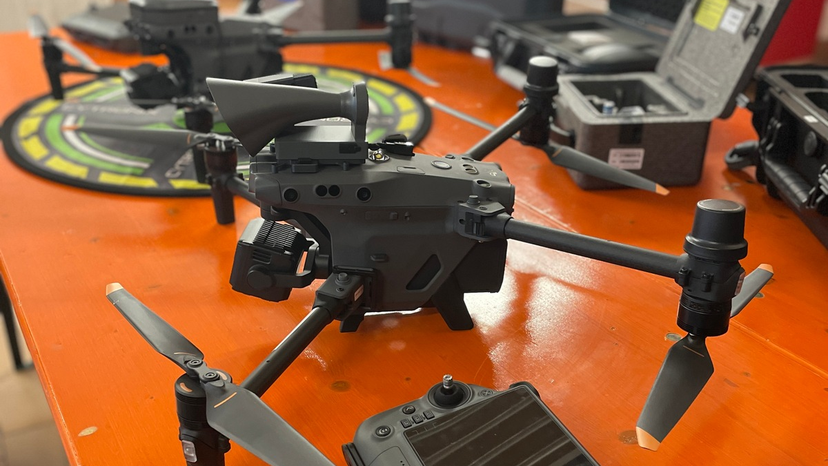 FW Stuttgart: Neue Drohnen für die Feuerwehr Stuttgart im Einsatz - Foto: presseportal.de