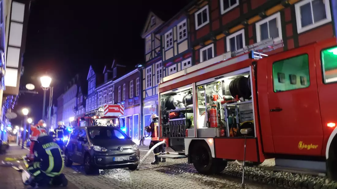 FW Celle: Küchenbrand in der Celler Altstadt - Bild: presseportal.de