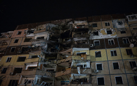 Die Industriestadt Krywyj Rih im Süden der Ukraine ist immer wieder Ziel russischer Luftangriffe. (Archivbild) - Foto: Alex Babenko/AP/dpa