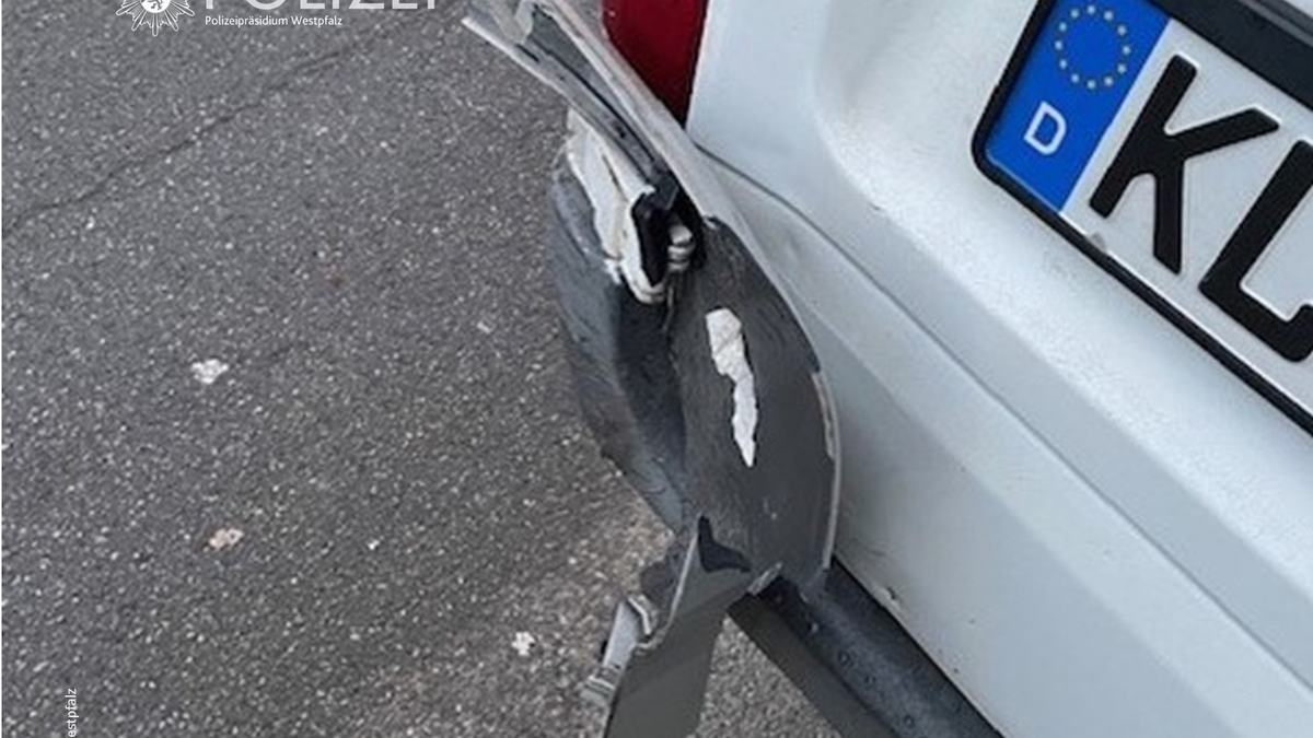 POL-PPWP: Parkendes Auto gerammt und weitergefahren - Foto: presseportal.de
