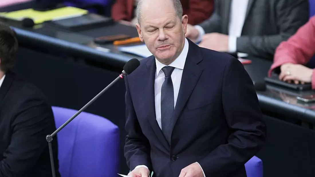 Olaf Scholz am 13.03.2024 - Bild: über dts Nachrichtenagentur