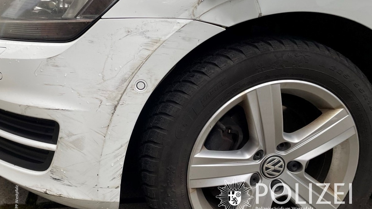 POL-PPWP: Beim Einparken Auto gerammt - Foto: presseportal.de