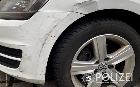 POL-PPWP: Beim Einparken Auto gerammt - Foto: presseportal.de