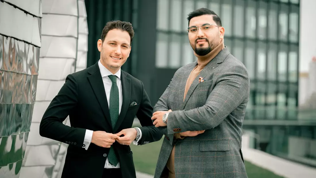 GoldmanTax: GmbH kaufen oder neu gründen? - Soufian El Morabiti und Ali Doygun über betriebswirtschaftliche Möglichkeiten und steuerrechtliche Vorteile - Bild: presseportal.de