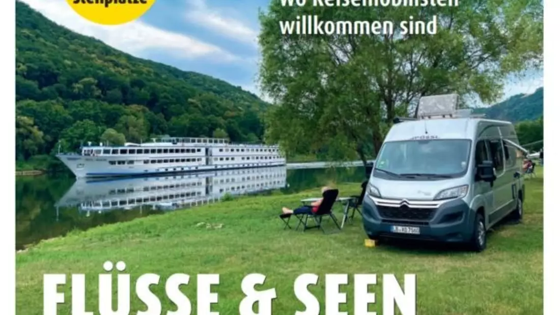 promobil Stellplatz-Atlas Extra 2024 / Deutschlands beliebteste Stellplätze an Flüssen und Seen - Bild: presseportal.de