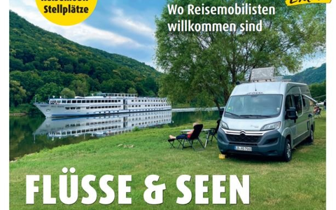promobil Stellplatz-Atlas Extra 2024 / Deutschlands beliebteste Stellplätze an Flüssen und Seen - Foto: presseportal.de