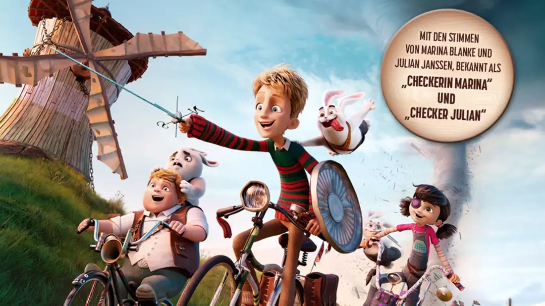 DAS GEHEIMNIS VON LA MANCHA ab 1. Mai im Kino / Mit den Stimmen von Marina Blanke und Julian Janssen aus dem Checker-Team - Bild: presseportal.de