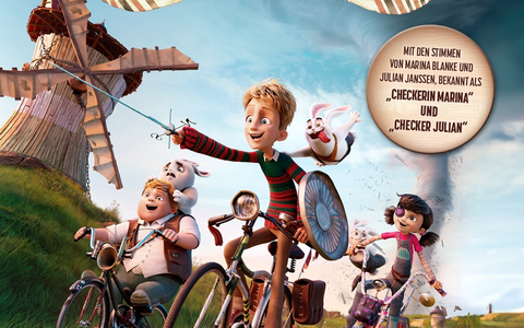 DAS GEHEIMNIS VON LA MANCHA ab 1. Mai im Kino / Mit den Stimmen von Marina Blanke und Julian Janssen aus dem Checker-Team - Foto: presseportal.de