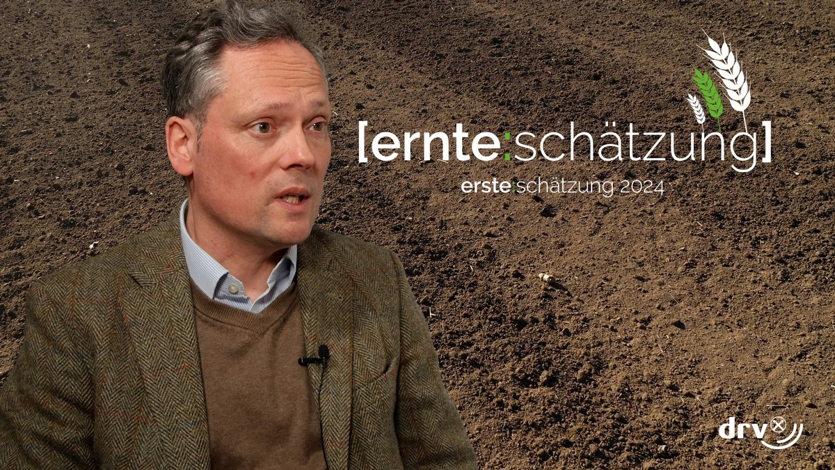 Erste DRV-Ernteschätzung 2024 I So wenig Getreideanbaufläche wie noch nie - Foto: presseportal.de