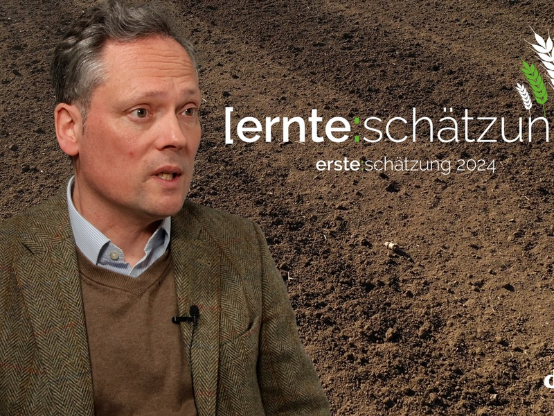 Erste DRV-Ernteschätzung 2024 I So wenig Getreideanbaufläche wie noch nie - Foto: presseportal.de