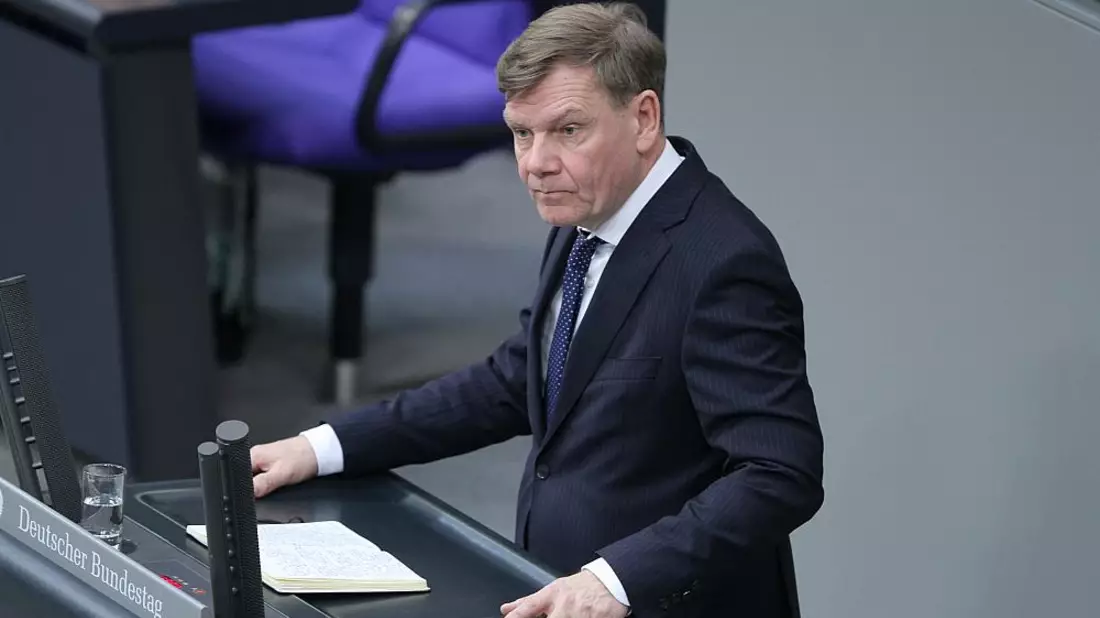 Johann Wadephul in der Debatte zum Antrag der Union zur Lieferung von Taurus-Marschflugkörpern an die Ukraine am 14.03.2024 - Bild: über dts Nachrichtenagentur