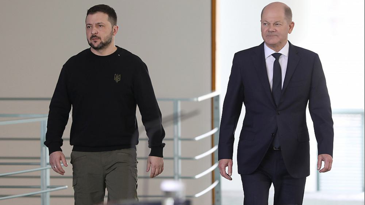 Wolodymyr Selenskyj und Olaf Scholz (Archiv) - Foto: über dts Nachrichtenagentur