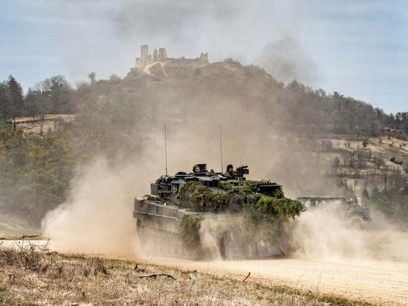 Quadriga 2024: US Airborne Division trainiert mit Allied Spirit Panzergrenadiere der Bundeswehr - Foto: presseportal.de