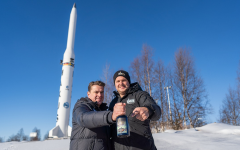 Deutscher Gin auf Weltraummission: GINSTR aus Stuttgart wurde erneut für Experimente ins Weltall geschossen - Foto: presseportal.de