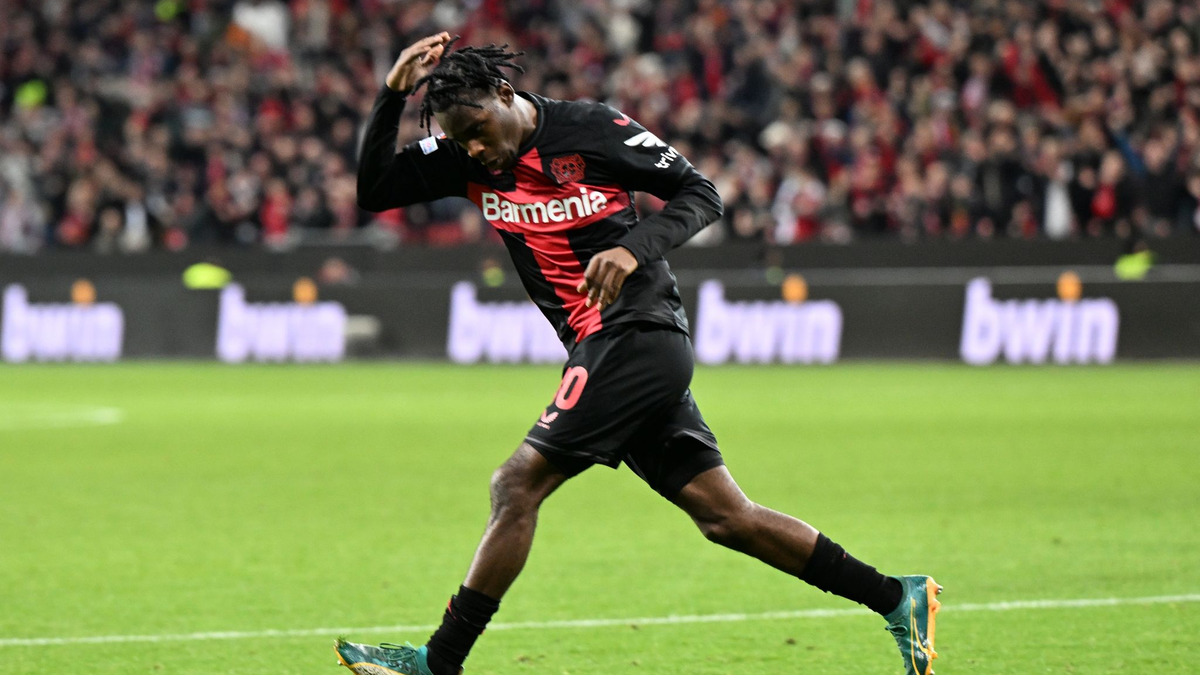Mit zwei Last-Minute-Toren Leverkusens Matchwinner gegen Karabach Agdam: Patrik Schick. - Foto: Federico Gambarini/dpa
