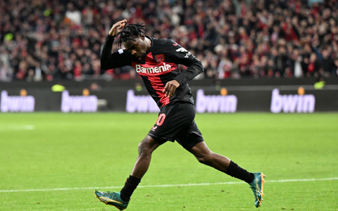Mit zwei Last-Minute-Toren Leverkusens Matchwinner gegen Karabach Agdam: Patrik Schick. - Foto: Federico Gambarini/dpa
