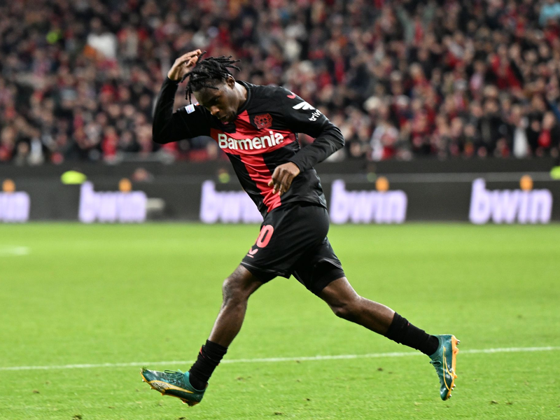 Mit zwei Last-Minute-Toren Leverkusens Matchwinner gegen Karabach Agdam: Patrik Schick. - Foto: Federico Gambarini/dpa