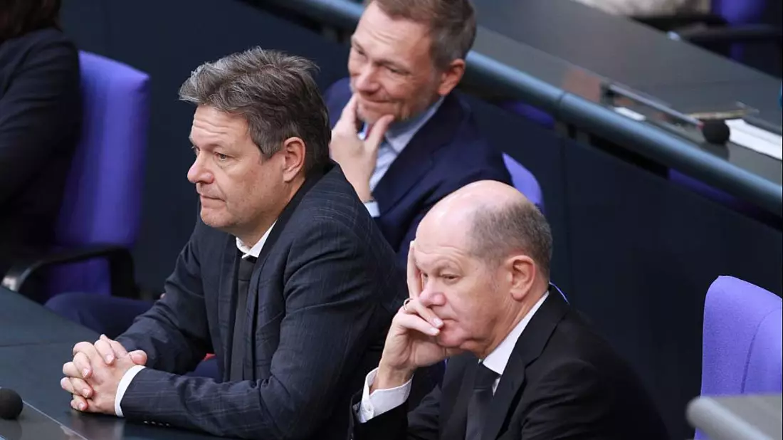 Robert Habeck, Christian Lindner, Olaf Scholz vor dem Ampel-Aus (Archiv) - Bild: über dts Nachrichtenagentur