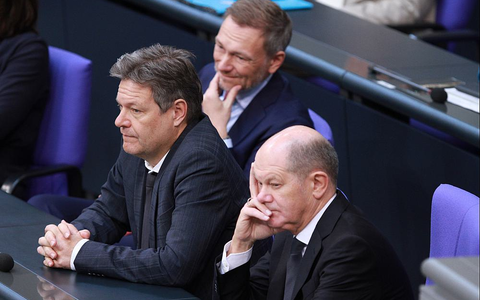 Robert Habeck, Christian Lindner, Olaf Scholz vor dem Ampel-Aus (Archiv) - Foto: über dts Nachrichtenagentur Robert Habeck, Christian Lindner, Olaf Scholz vor dem Ampel-Aus (Archiv) - Foto: über dts Nachrichtenagentur