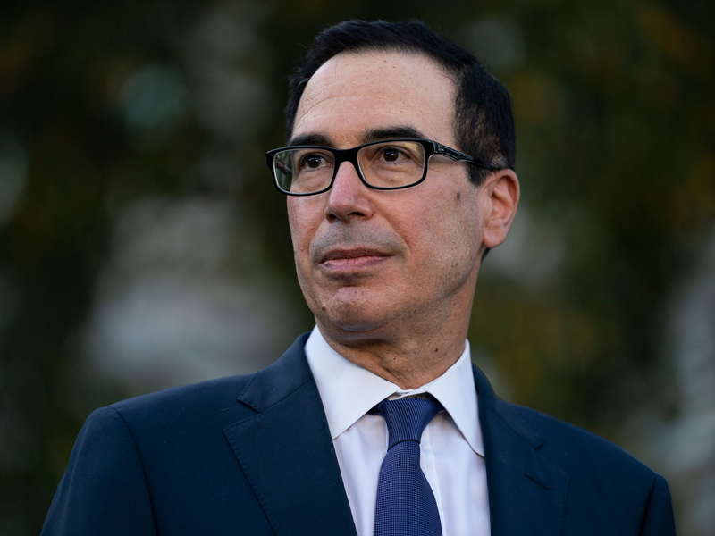 Steven Mnuchin hat sich als US-Finanzminister mit ausländischen Investitionen in den USA befasst. - Foto: Evan Vucci/AP/dpa