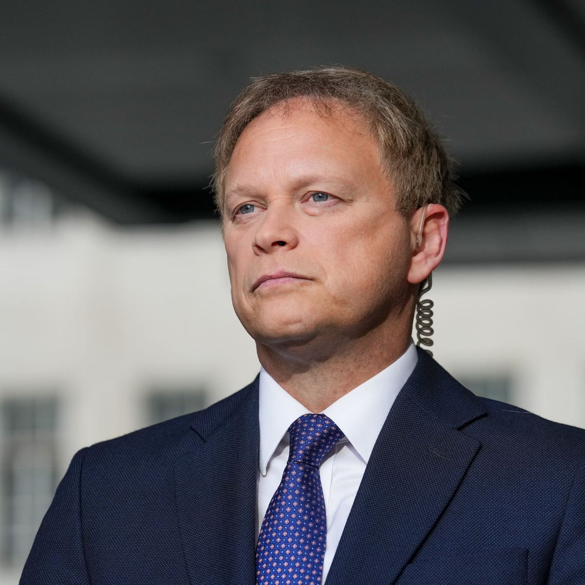 Der britische Verteidigungsminister Grant Shapps war an Bord der Maschine. - Foto: Maja Smiejkowska/Press Association/dpa