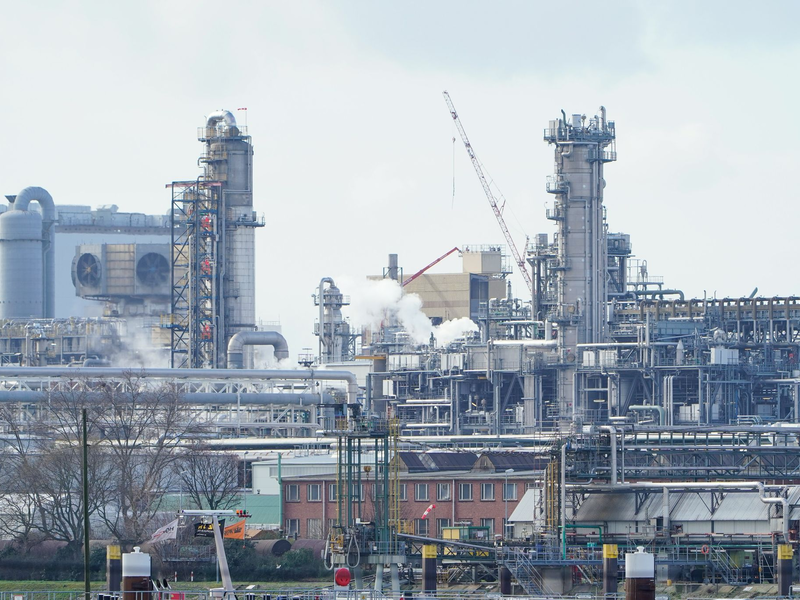 Die deutsche Industrie hat 2023 deutlich weniger Energie verbraucht - die Produktion in der Chemie sank (Archivbild). - Foto: Uwe Anspach/dpa