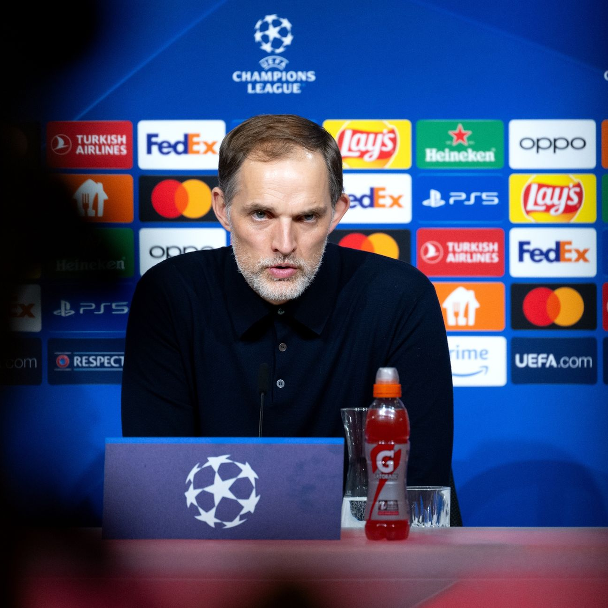 Will mit seiner Mannschaft den Champions-League-Pokal holen: Bayerns Trainer Thomas Tuchel. - Foto: Sven Hoppe/dpa