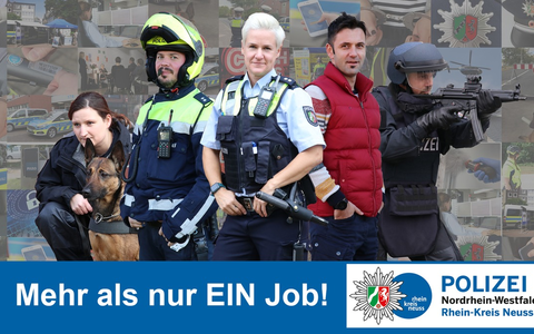 POL-NE: Spannender Alltag! Menschen helfen! Echte Teamarbeit! Infos zum Polizeiberuf - Die Personalwerberin lädt ein - Foto: presseportal.de