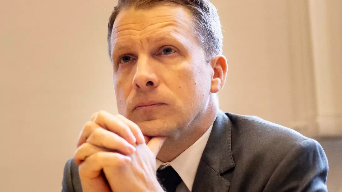 Oliver Pocher im Amtsgericht Dortmund. - Bild: Dieter Menne/dpa