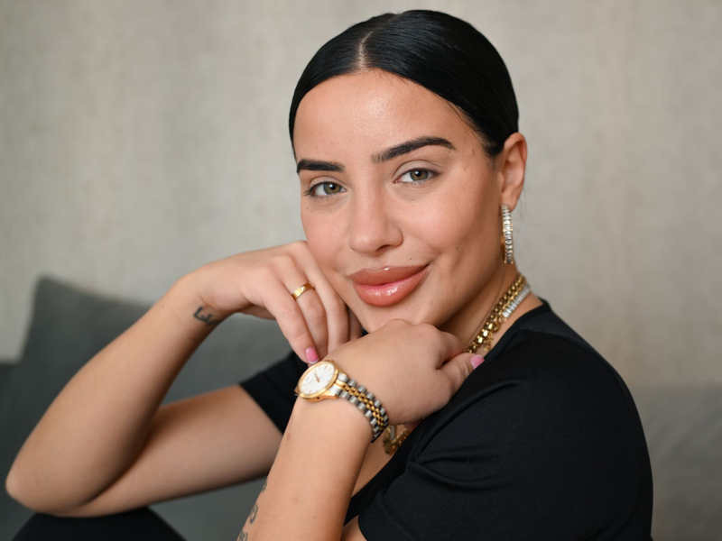 Leyla Lahouar hat einen Heiratsantrag von Mike Heiter bekommen (Archivbild). - Foto: Arne Dedert/dpa