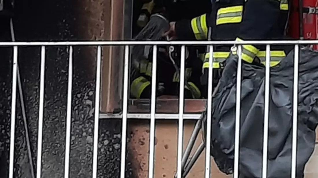 FW-M: Feuer auf Balkon (Untermenzing) - Bild: presseportal.de
