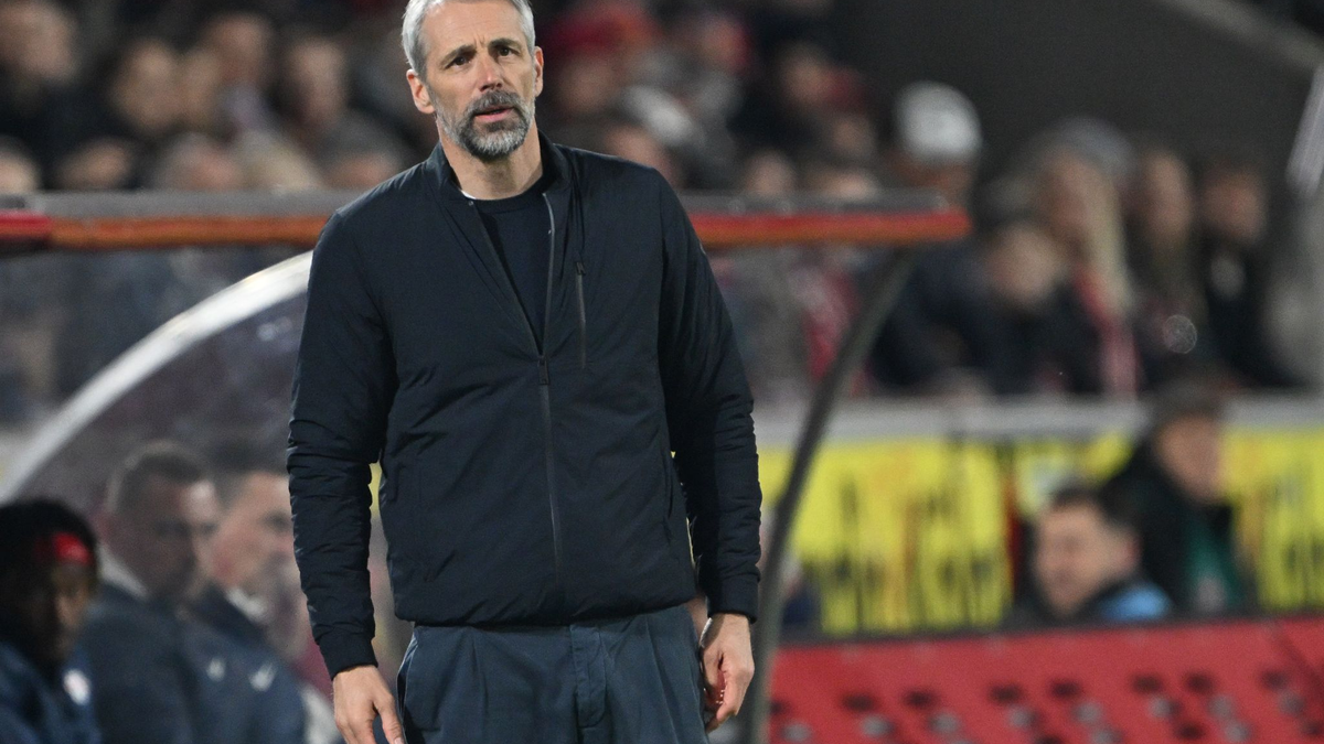 Leipzigs Trainer Marco Rose hat sich zu den Hass-Gesängen gegen Ostdeutschland geäußert. - Foto: Federico Gambarini/dpa