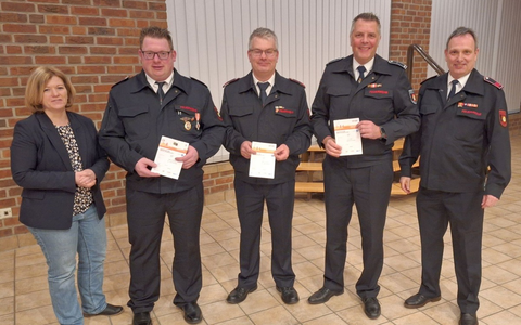 FW Sonsbeck: Jahreshauptversammlung 2024 der Feuerwehr Sonsbeck - Foto: presseportal.de
