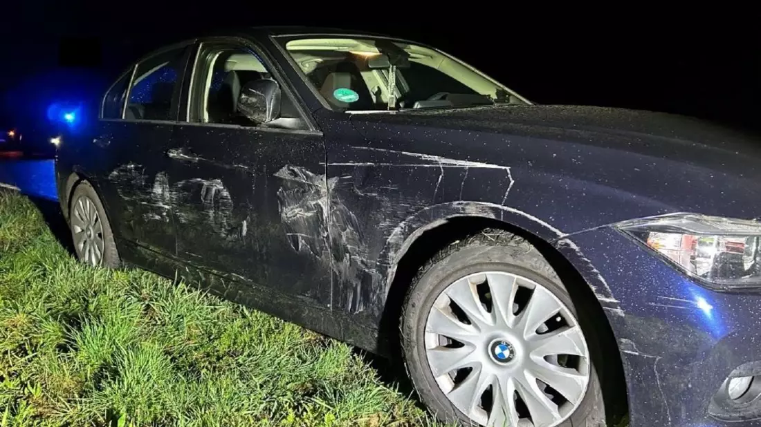 POL-PDKL: Überholvorgang endet mit Unfall - Bild: presseportal.de