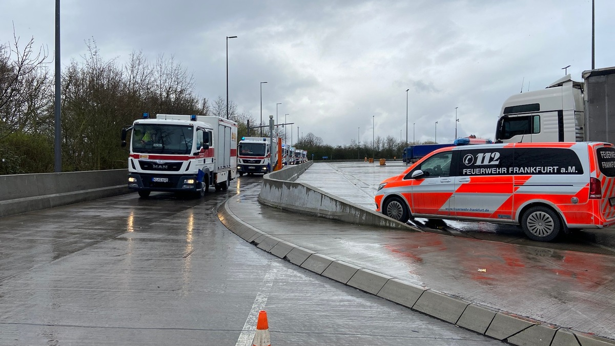 FW-F: Katastrophenschutzübung SkylineView zur Vorbereitung auf die EURO 2024 - Foto: presseportal.de