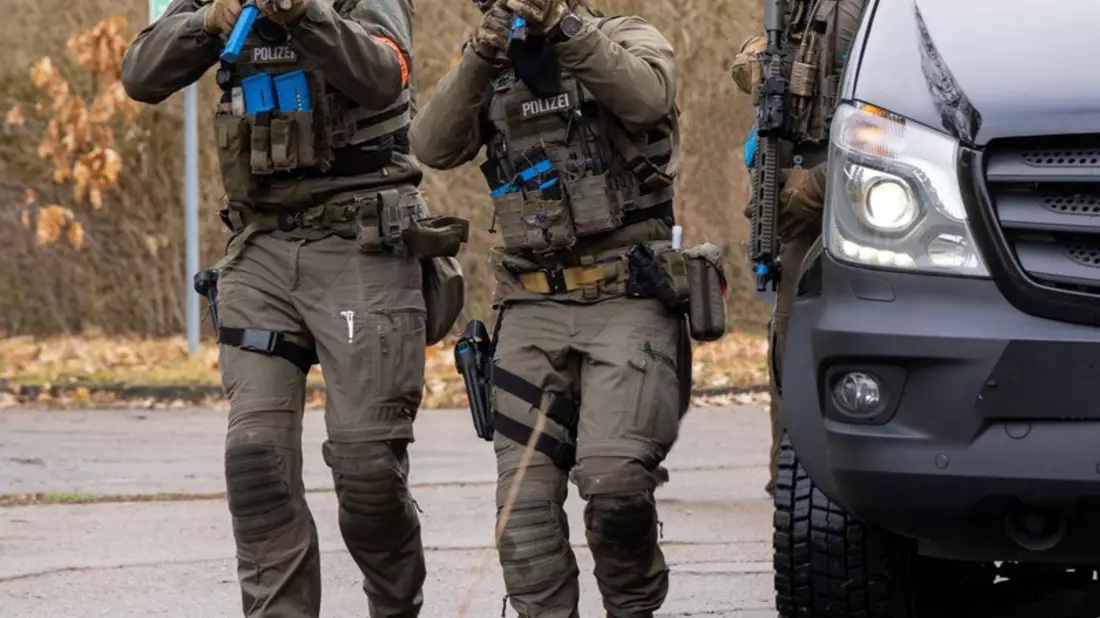 POL-MFR: (266) CTE 2024 - Counter Terrorism Exercise - Spezialeinheiten aus Deutschland und Österreich probten den Ernstfall - Bild: presseportal.de