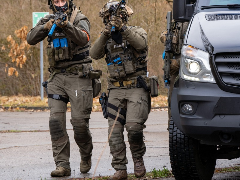 POL-MFR: (266) CTE 2024 - Counter Terrorism Exercise - Spezialeinheiten aus Deutschland und Österreich probten den Ernstfall - Foto: presseportal.de