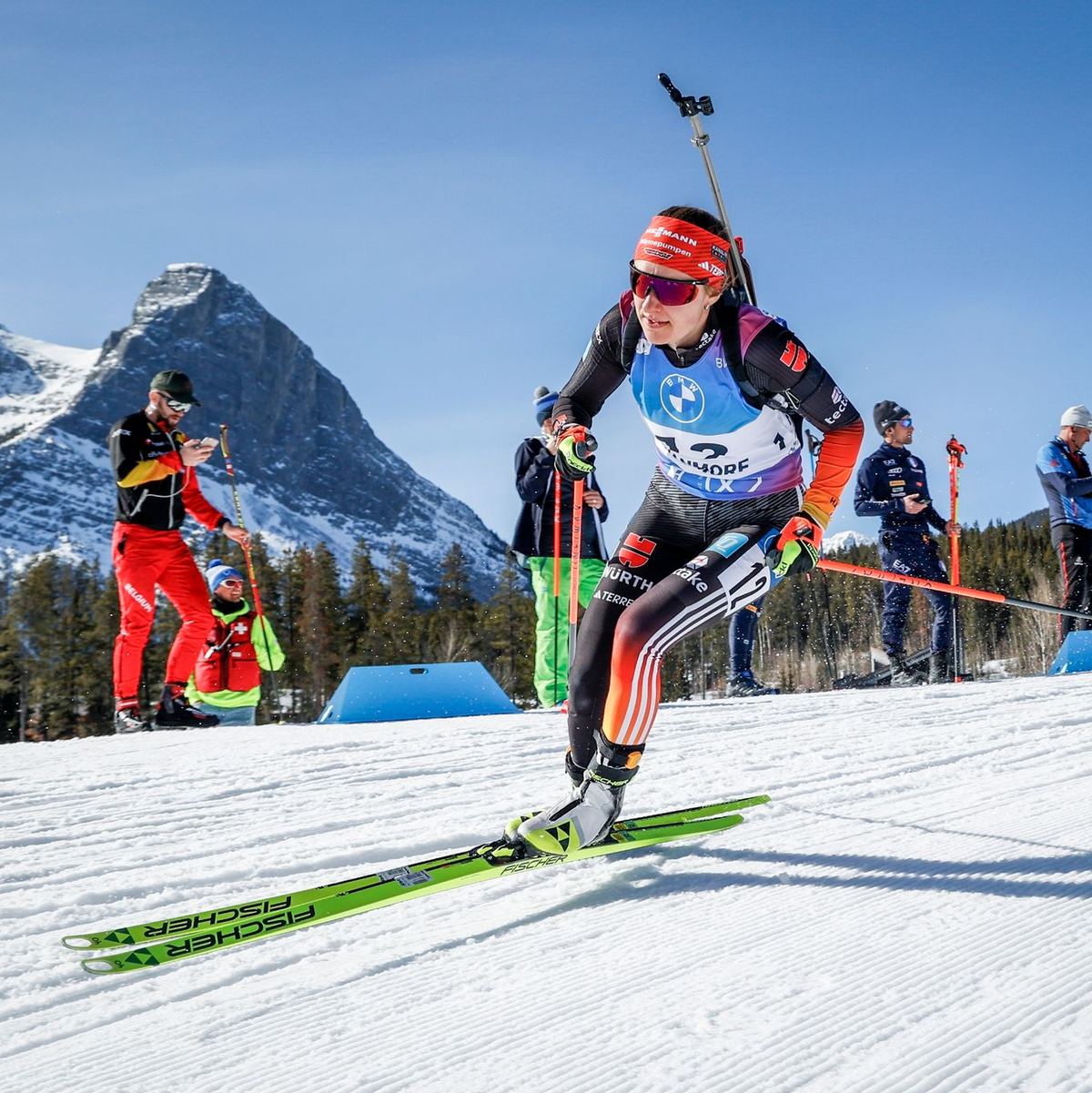 Janina Hettich-Walz ist im letzten Rennen der Saison in Canmore Zweite geworden. - Foto: Jeff McIntosh/The Canadian Press/AP/dpa