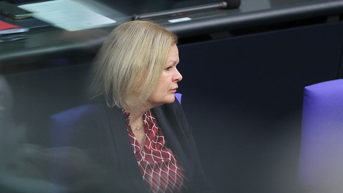 Nancy Faeser am 15.03.2024 - Foto: über dts Nachrichtenagentur