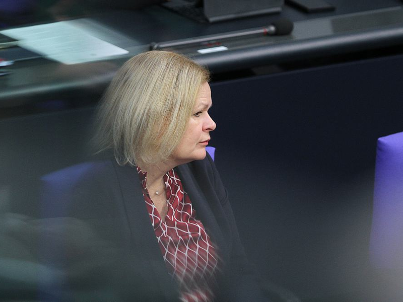 Nancy Faeser am 15.03.2024 - Foto: über dts Nachrichtenagentur